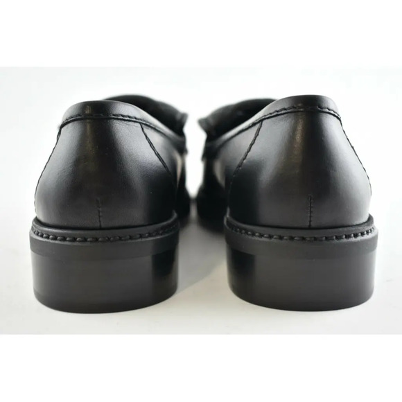 Chanel REV Black Quilted Flap Turnlock CC Logo Mule Slip On Flat Loafer 41 - Picture 11 of 12